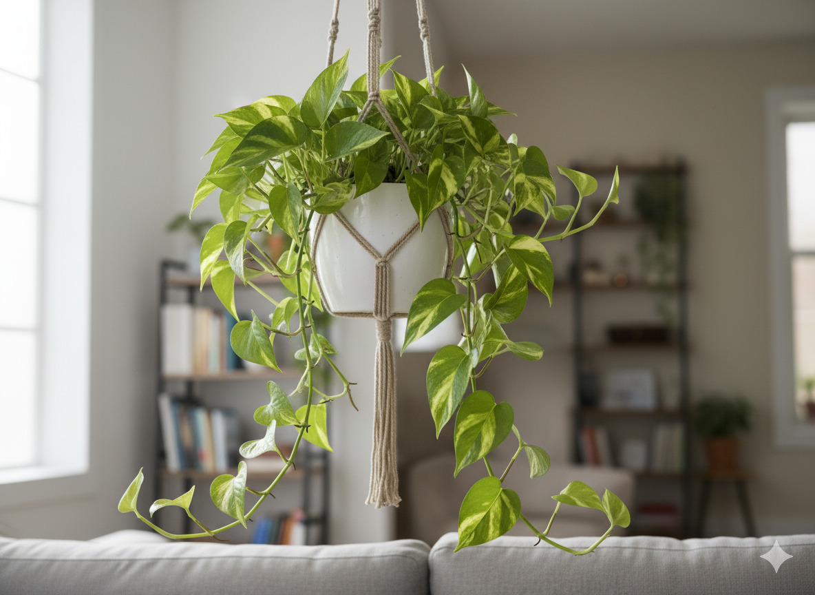 Pothos hanging plant